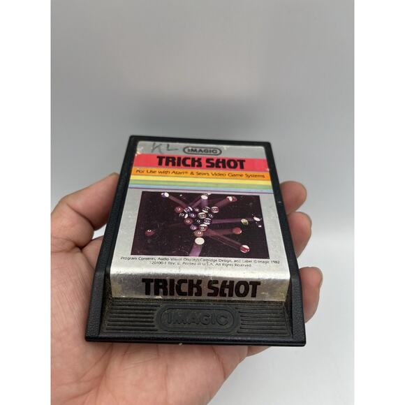 Trick Shot (Atari 2600, 1982) Authentic Cartridge Only - Picture 3 of 5